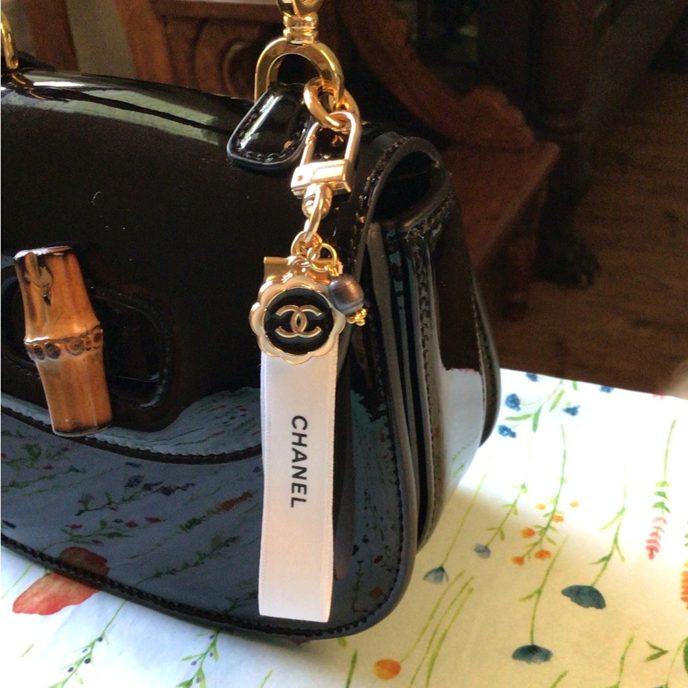 CC Black and Gold Charm
